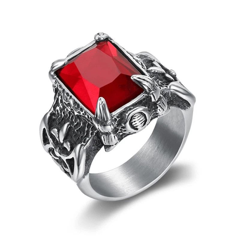 Jewelry Classic Dragon Claw Ring Size ONE SIZE - 2 Thumbnail