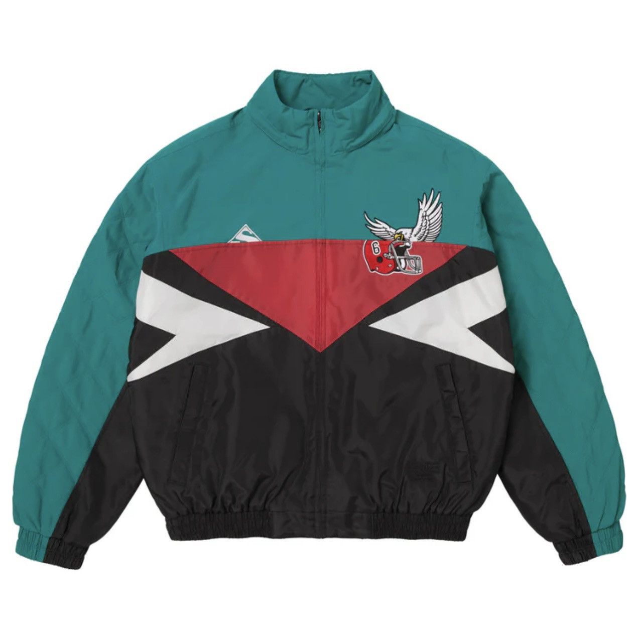 Maison Margiela × Supreme Supreme®/MM6 Maison Margiela Split Stadium Jacket Black Size US XL / EU 56 / 4 - 2 Thumbnail