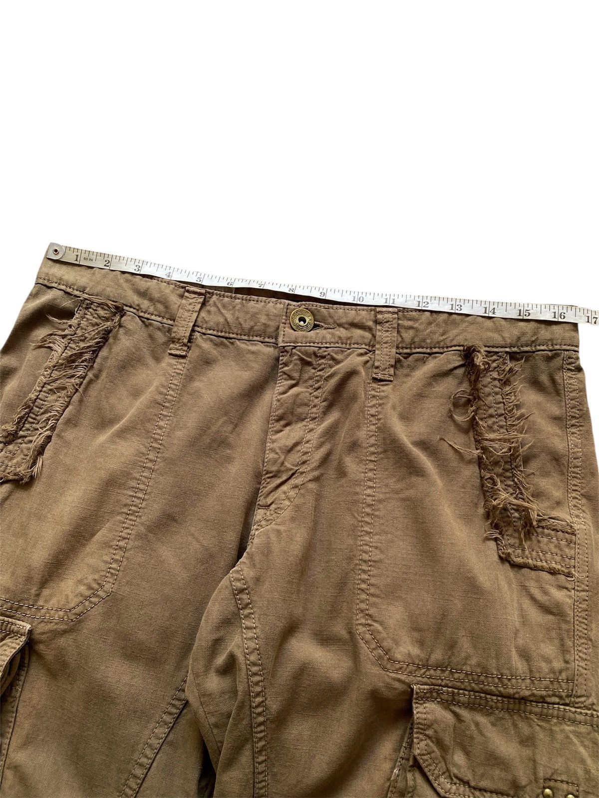 If Six Was Nine × Japanese Brand × Le Grande Bleu (L.G.B.) Surplus japan cargo flare pants Size US 32 / EU 48 - 8 Thumbnail