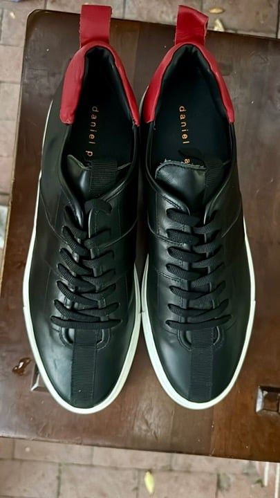 Daniel Patrick Daniel Patrick Men's Black Leather Shoes Size 43 Pre-Owned Size US 10 / EU 43 - 5 Thumbnail