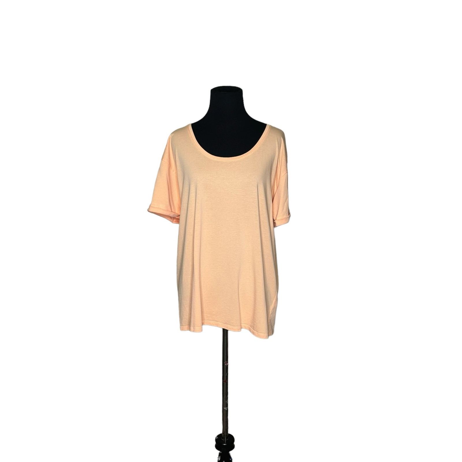 J. Jill J. Jill melon orange short sleeves t shirt size L Size L / US 10 / IT 46 - 12 Thumbnail