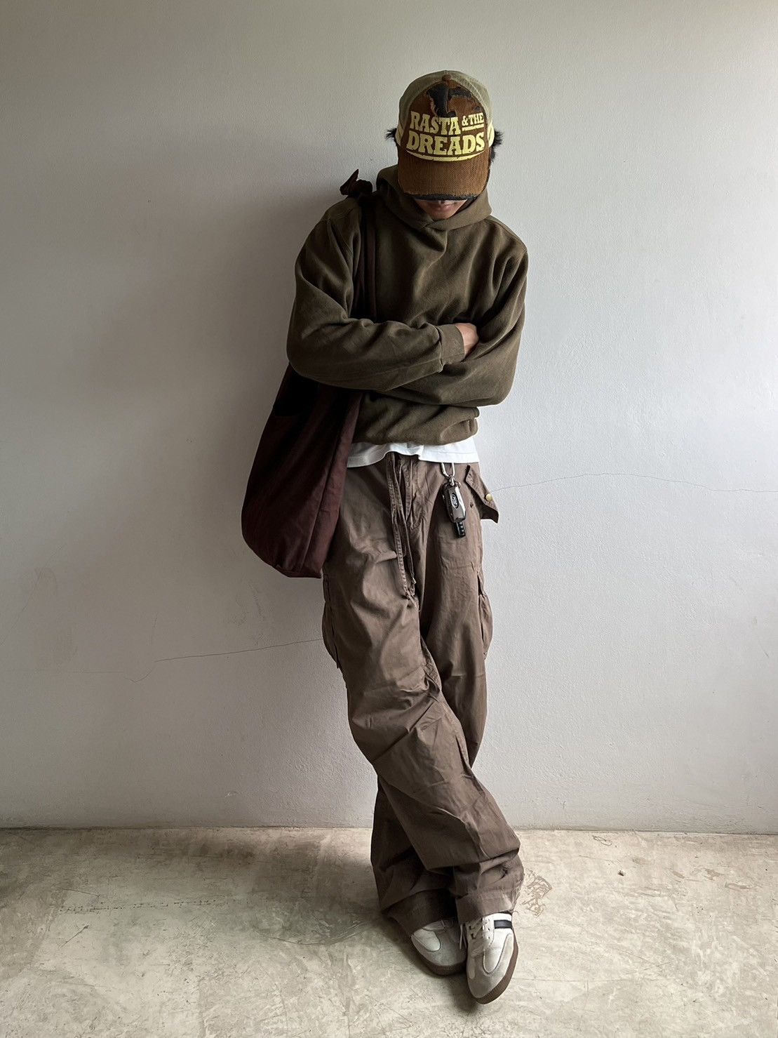 Schott Vintage Oshkosh Cargo Pants (Adjustable waist 26-34) Size US 34 / EU 50 - 3 Thumbnail