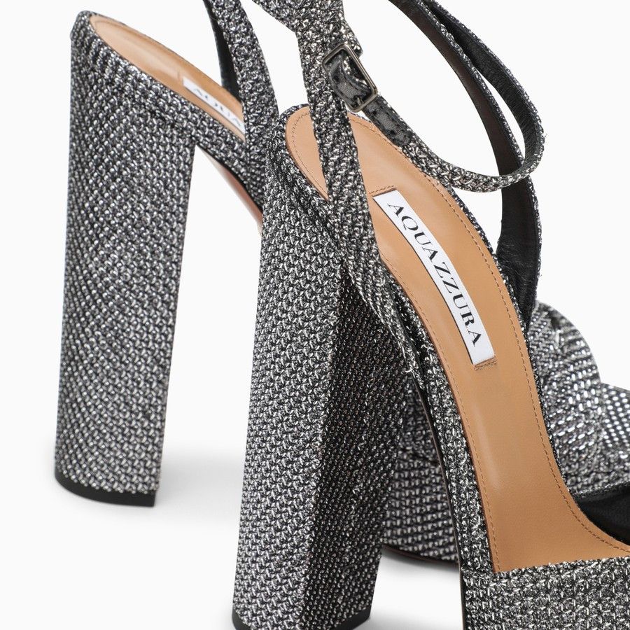 Aquazzura o1d2blof0824 Sandals in Grey Size US 10 / IT 40 - 4 Thumbnail