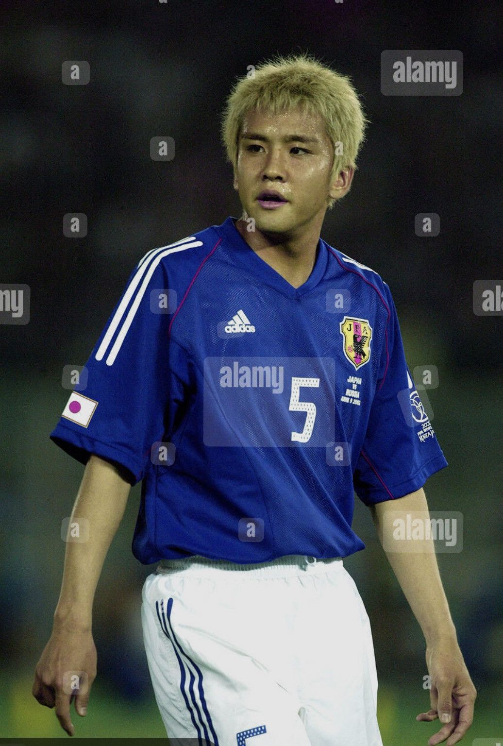 Adidas × Vintage Junichi Inamoto #5 Japan 2004 Home PI Jersey Size US M / EU 48-50 / 2 - 14 Thumbnail