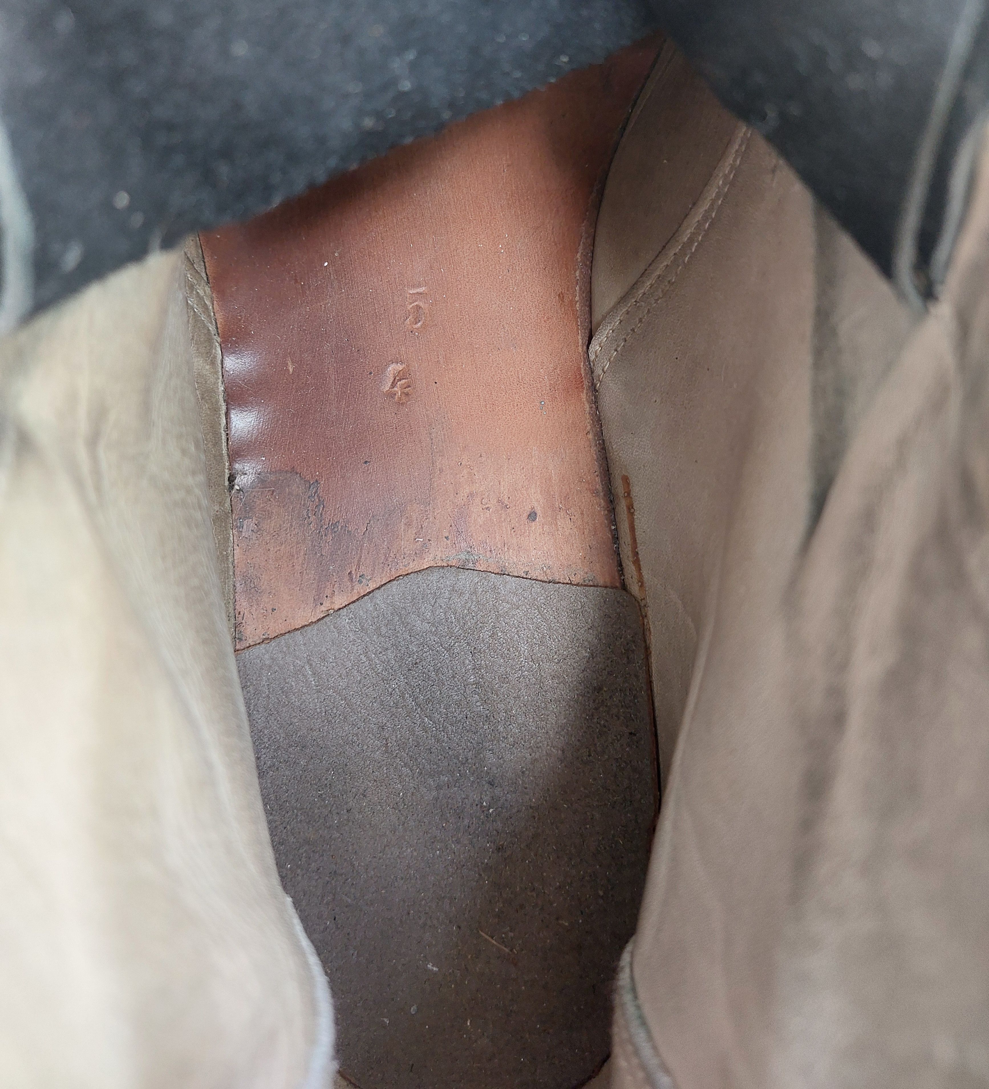Vintage Vtg 1966 Belgian combat boots by SOLIDOR BELGIUM Size US 11.5 / EU 44-45 - 11 Thumbnail