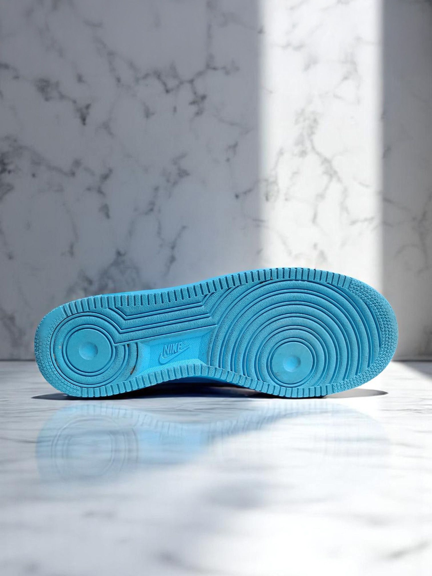Nike NIKE AIR FORCE 1 HI HYPERFUSE PRM 'BLUE GLOW' DS (2011) Size US 10 / EU 43 - 6 Thumbnail