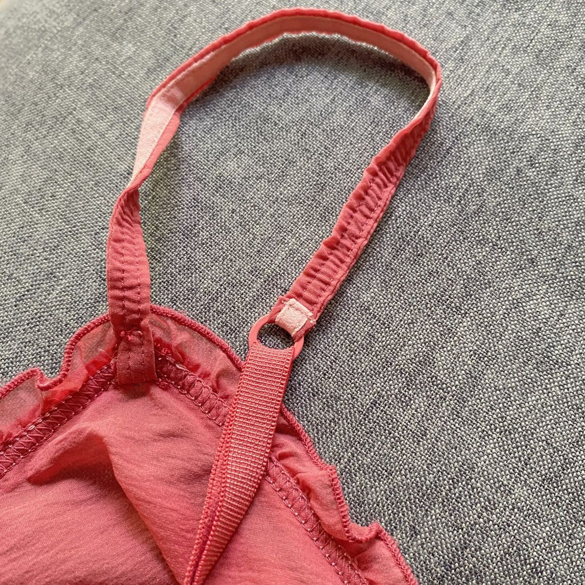 Miu Miu MIU MIU Red Satin Bra Size ONE SIZE - 9 Thumbnail