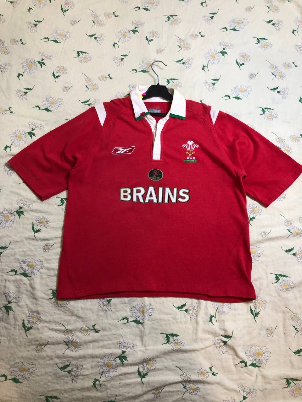 Reebok Wales Rugby Union Vintage Reebok home jersey shirt Size US M / EU 48-50 / 2 - 1 Thumbnail