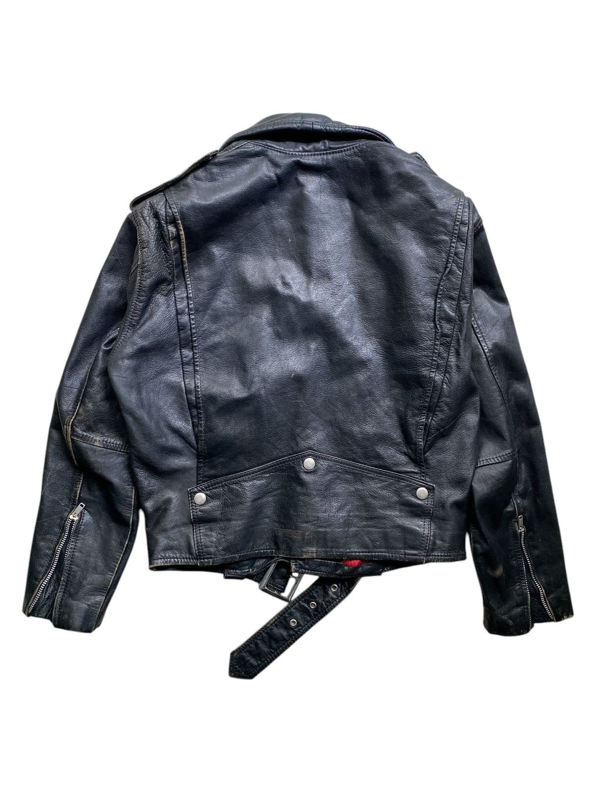 Japanese Brand Kakushi Tokyo Leather Perfecto Punk jacket nice design Size US M / EU 48-50 / 2 - 17 Thumbnail