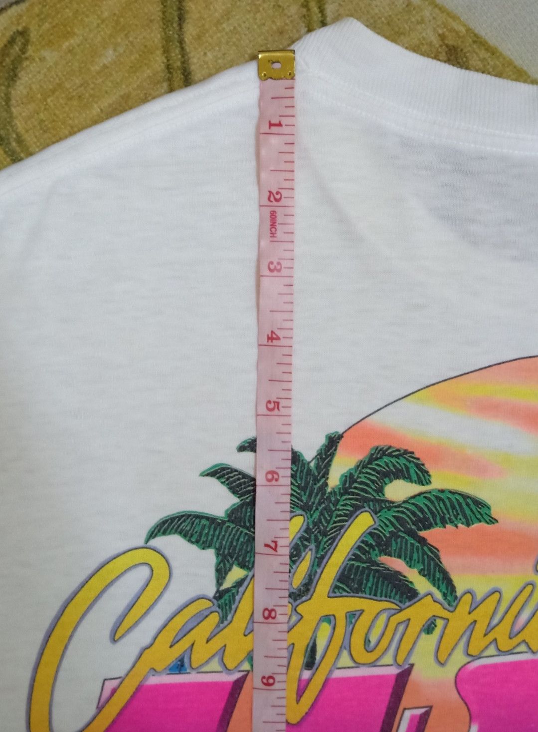 Vintage Vintage 90s California Custom USA T-shirt Size US M / EU 48-50 / 2 - 22 Thumbnail