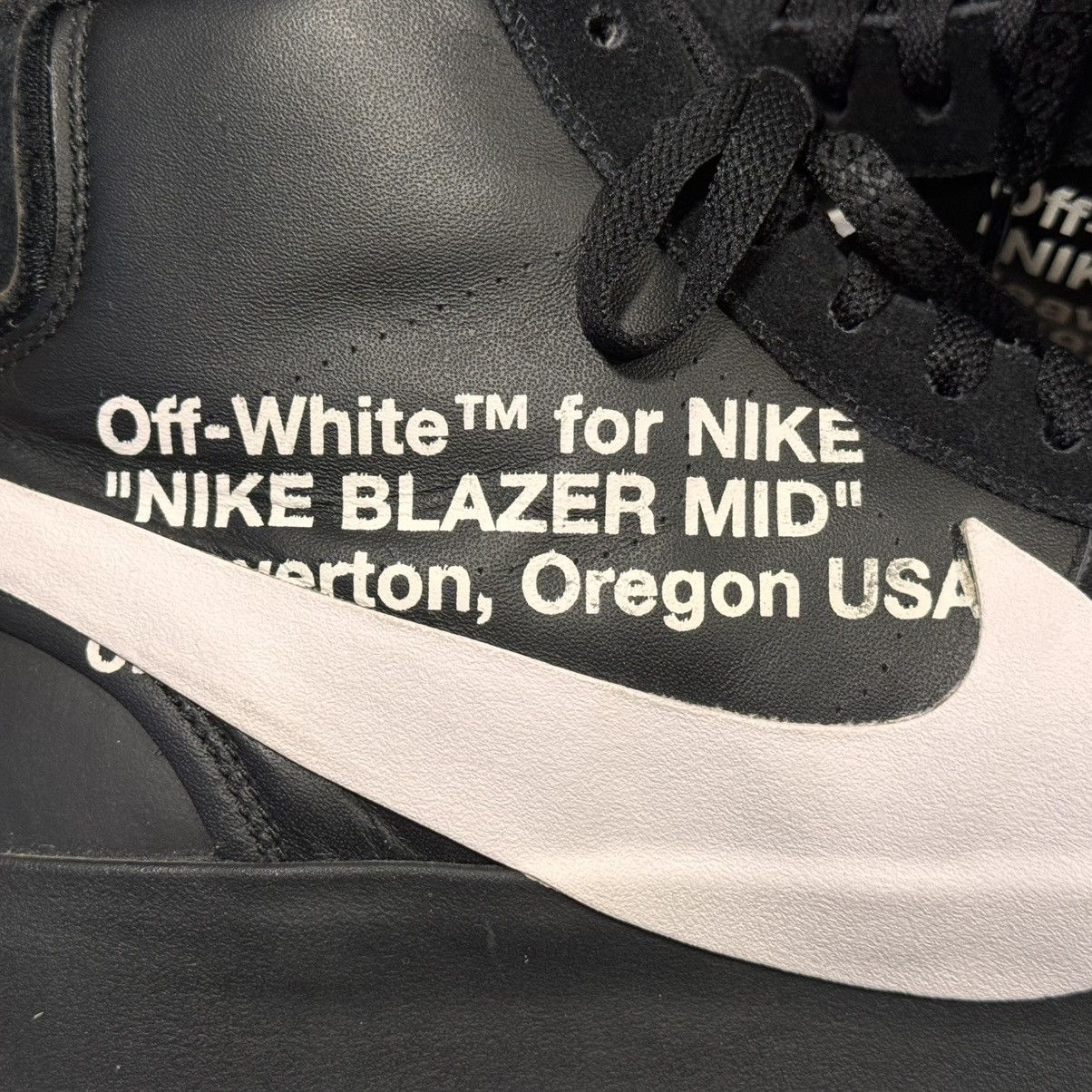 Nike × Off-White Off-White x Nike Blazer Mid “Grim Reaper” Size US 11 / EU 44 - 6 Thumbnail