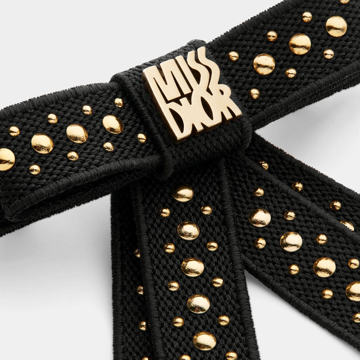 Dior o1w1db10326 Size:OS/Dior Twist Bow in Black Size ONE SIZE - 3 Thumbnail