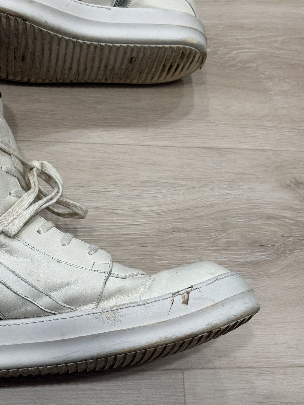 Rick Owens Rick Owens Geobaskets Sneakers Size US 12 / EU 45 - 16 Thumbnail