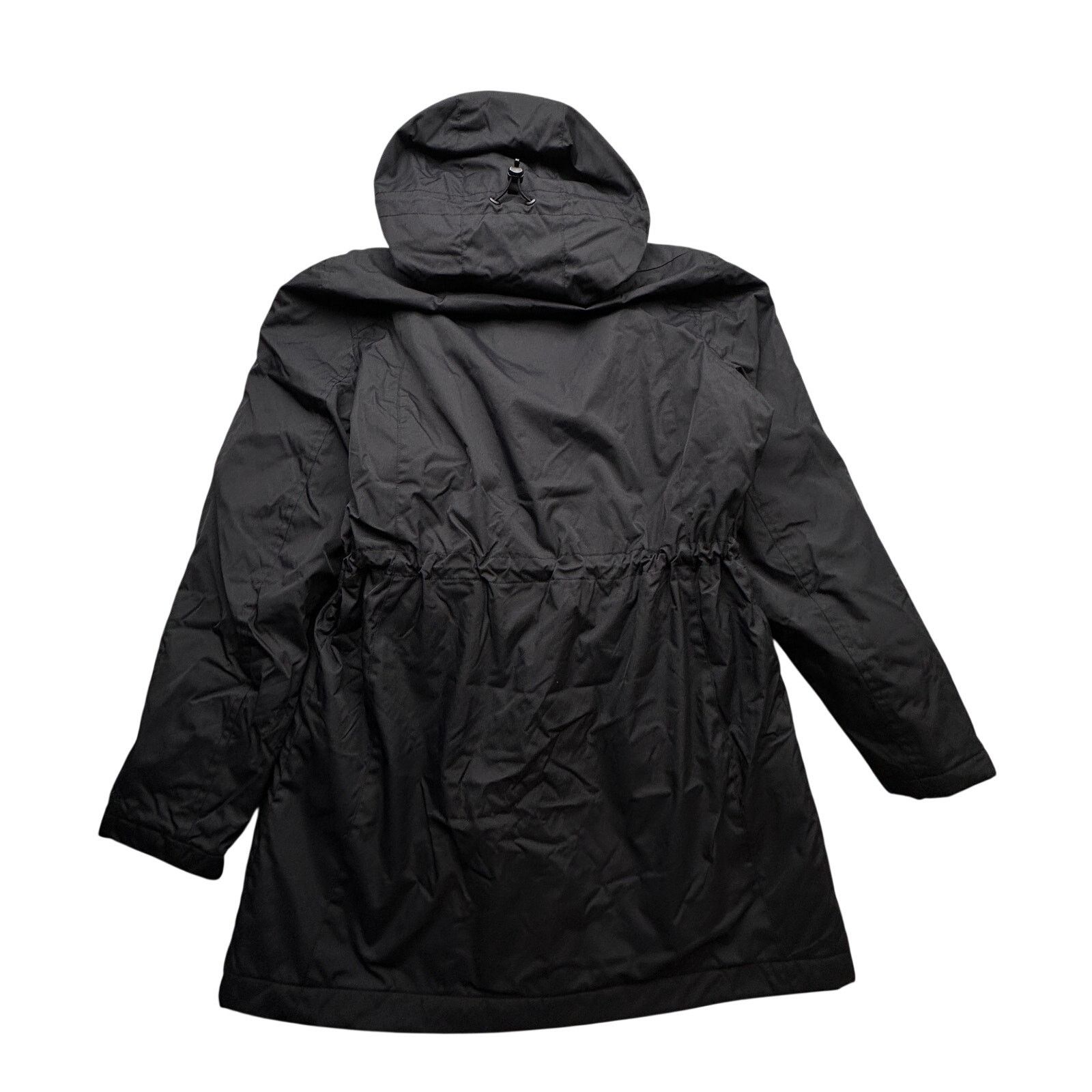 L.L. Bean LL Bean Winter Warmer Coat Medium Black Hooded Jacket Fleece Size M / US 6-8 / IT 42-44 - 9 Thumbnail