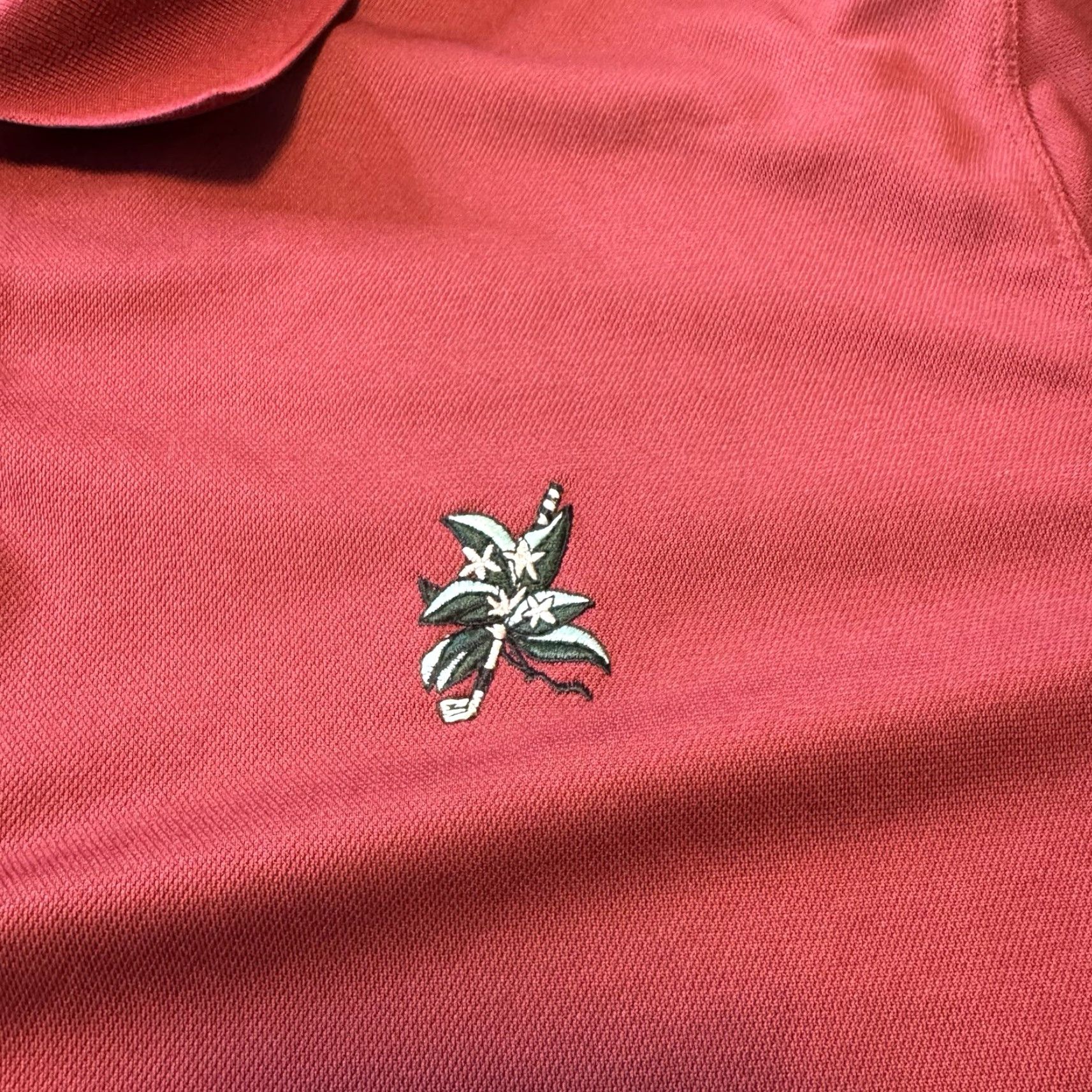johnnie-O Nike Men's Polo Shirt Short Sleeve Laurel Valley Golf Club Logo Large Size US L / EU 52-54 / 3 - 2 Thumbnail