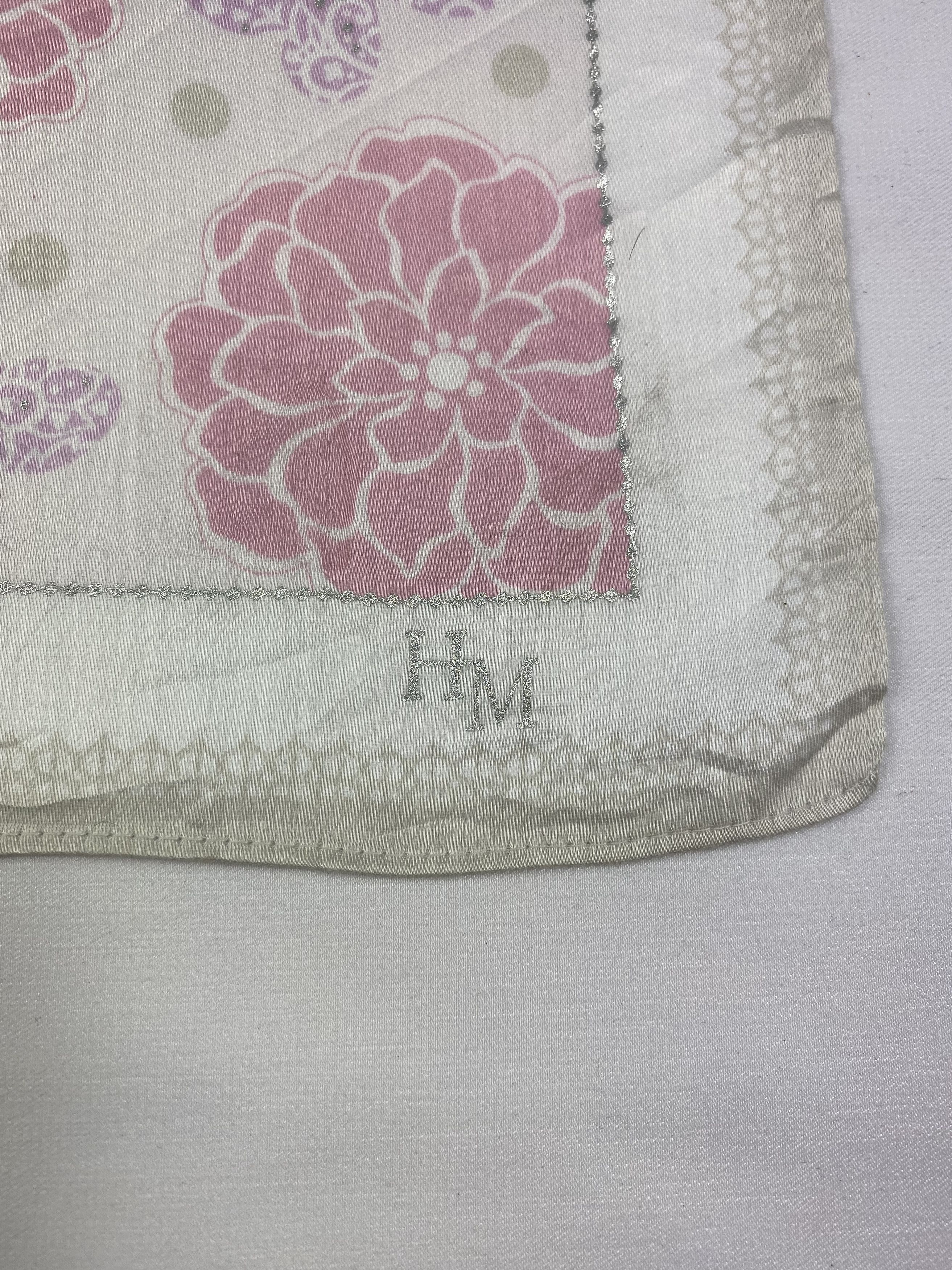 Hanae Mori × Japanese Brand × Vintage Hanae Mori Handkerchief / Bandana / Neckerchief Size ONE SIZE - 5 Thumbnail