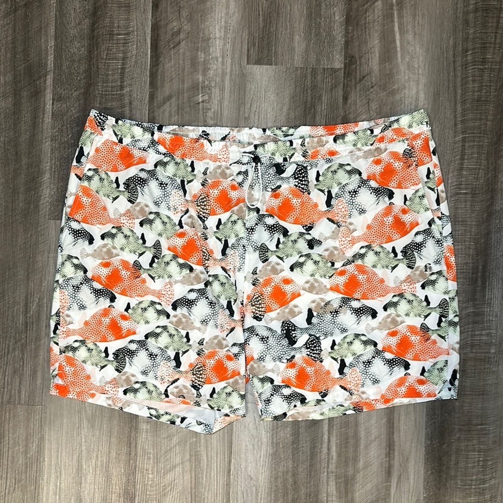 Bonobos Bonobos Fielder Fish 7” Swim Trunks - 3XL Size US 44 / EU 60 - 1 Thumbnail