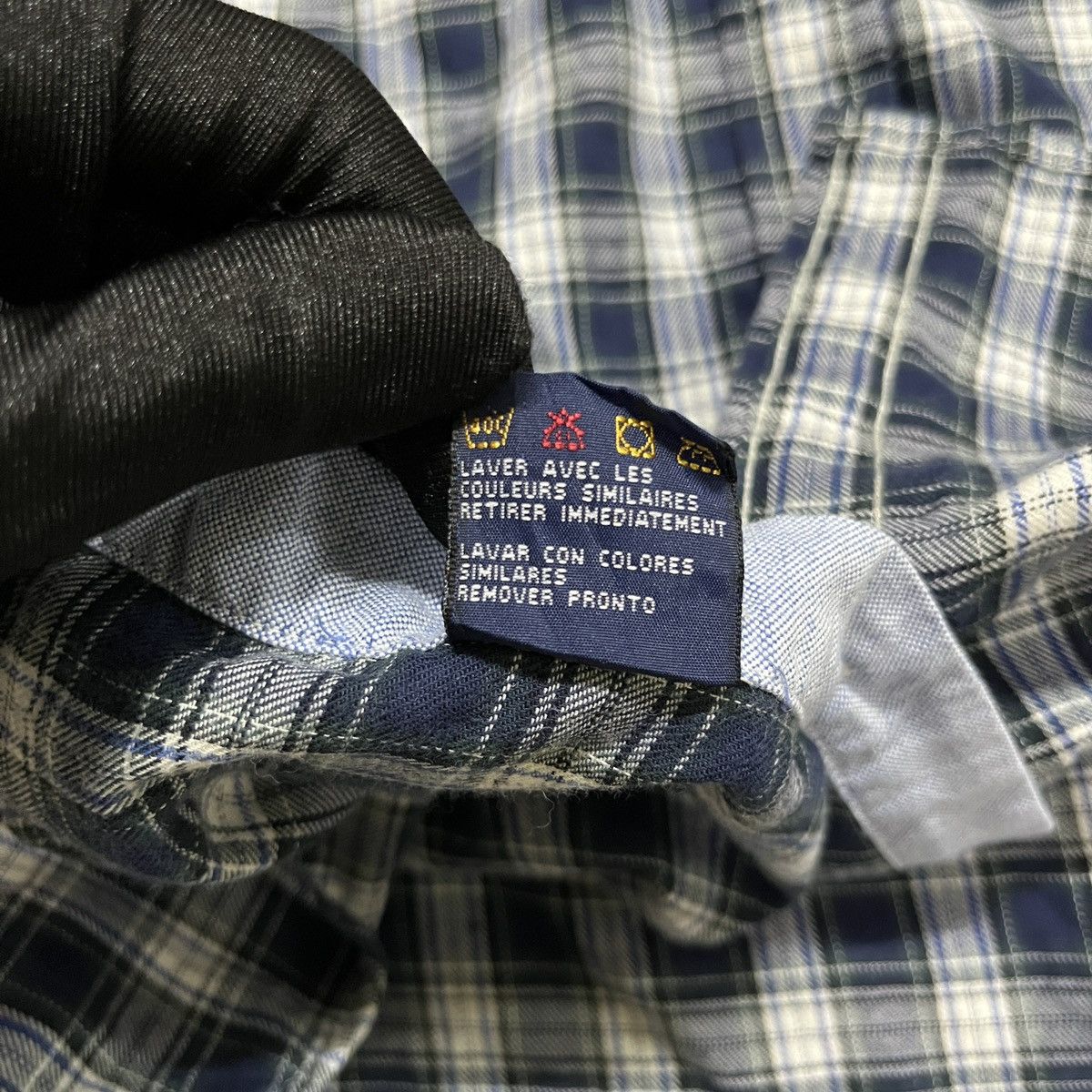 Tommy Hilfiger × Vintage Vintage Tommy Hilfiger Plaid Shirt Size US M / EU 48-50 / 2 - 7 Thumbnail