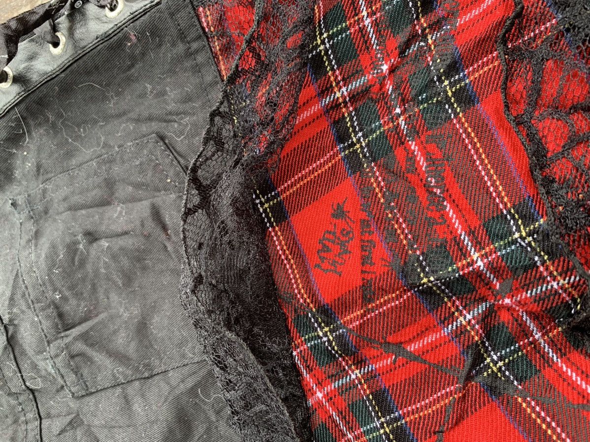 Japanese Brand Mad punk mini skirt nice design Size 31" - 10 Thumbnail