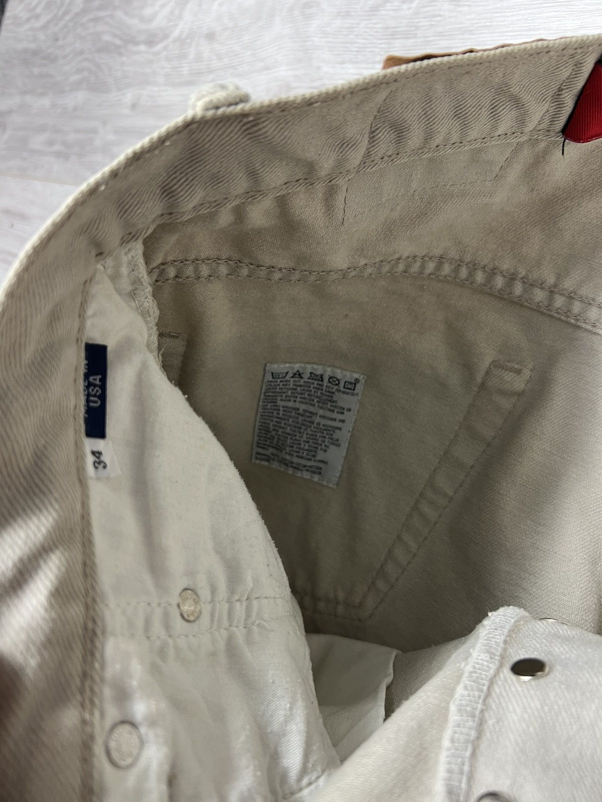 Levi's Rare 90s Vintage Levis 501 Big E Jeans Denim Pants Size US 34 / EU 50 - 23 Thumbnail