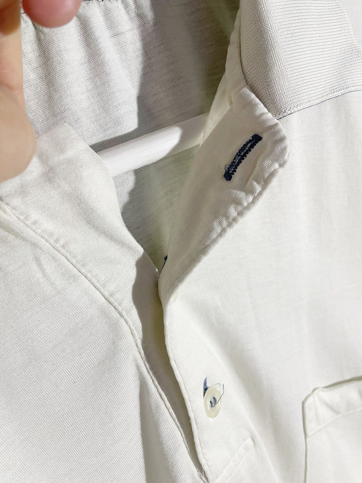 Christian Dior Monsieur × Vintage Christian Dior Vintage Cotton Men White Polo Size M Italy Size US M / EU 48-50 / 2 - 5 Thumbnail