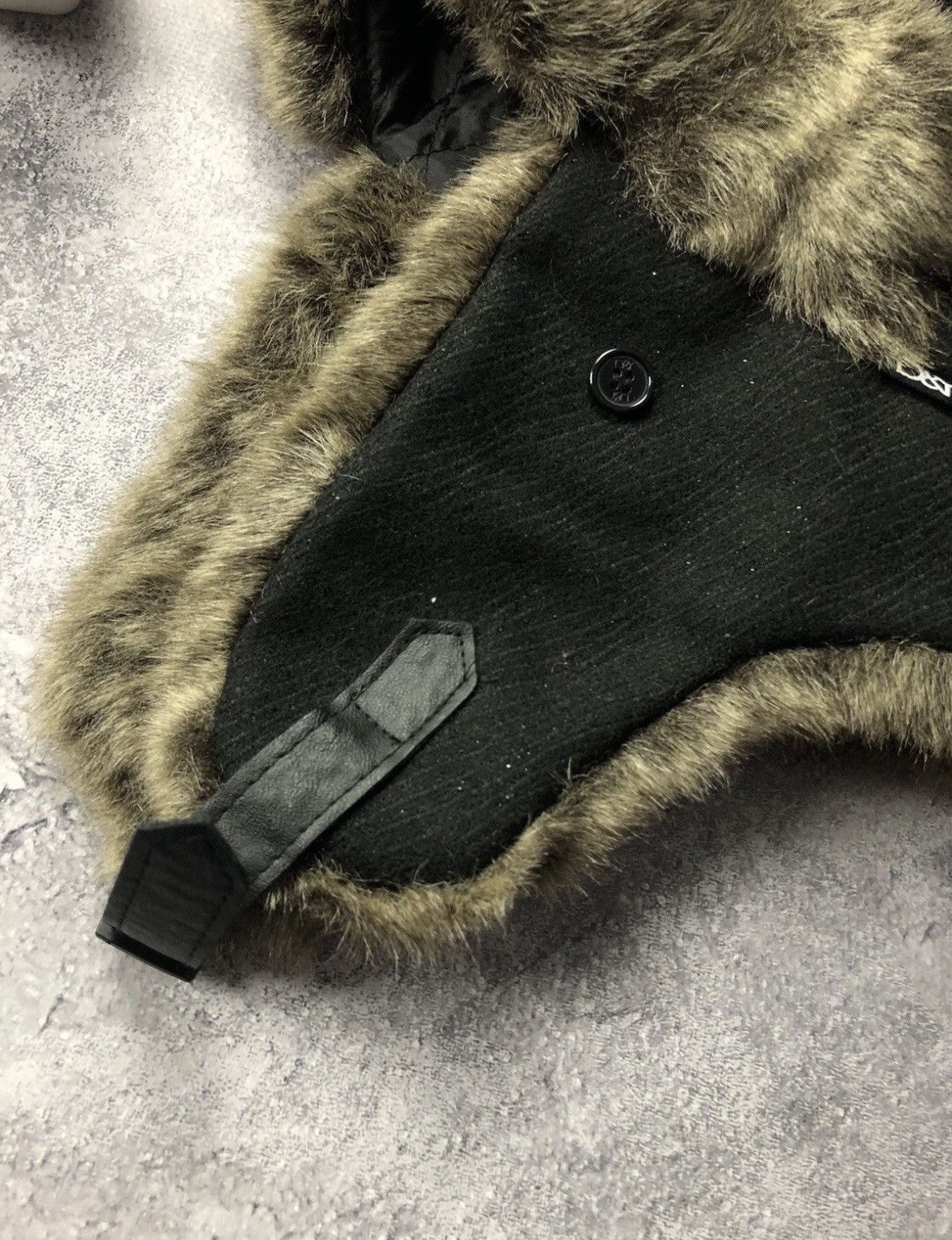 Japanese Brand USHANKA Hat Vintage Hype Mohair Streetwear Japans Style Y2k Size ONE SIZE - 3 Thumbnail
