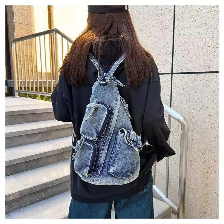 Japanese Brand × Vintage Multi Pocket Crossbody Bag Size ONE SIZE - 2 Thumbnail