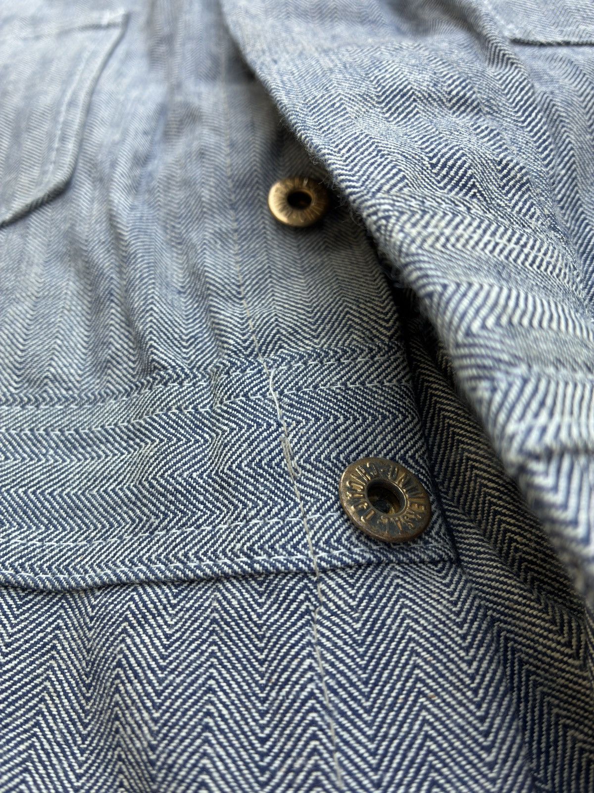 Universal Overall Chicago Vintage 50s Universal Overall Chicago Stone Cutter Coveralls Size US 44 / EU 60 - 11 Thumbnail