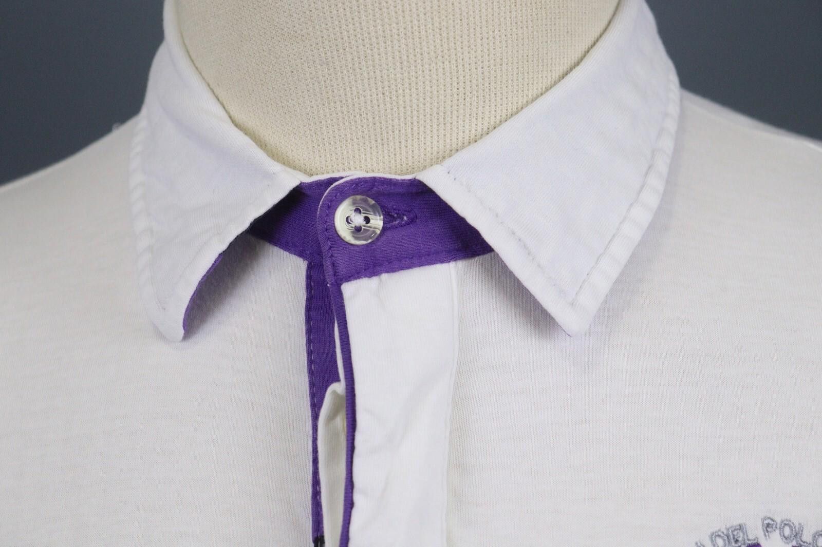 La Martina La Martina White #3 Big Logo Short Sleeve Polo Shirt Size M Size US M / EU 48-50 / 2 - 7 Thumbnail