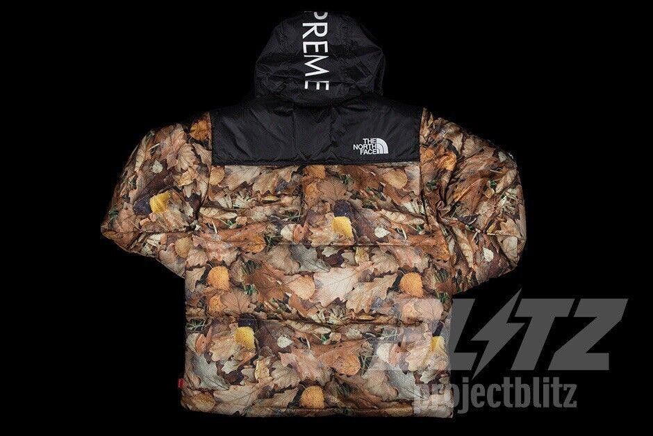 Supreme FW16 SUPREME THE NORTH FACE NUPTSE JACKET LEAVES TNF L Size US L / EU 52-54 / 3 - 2 Thumbnail
