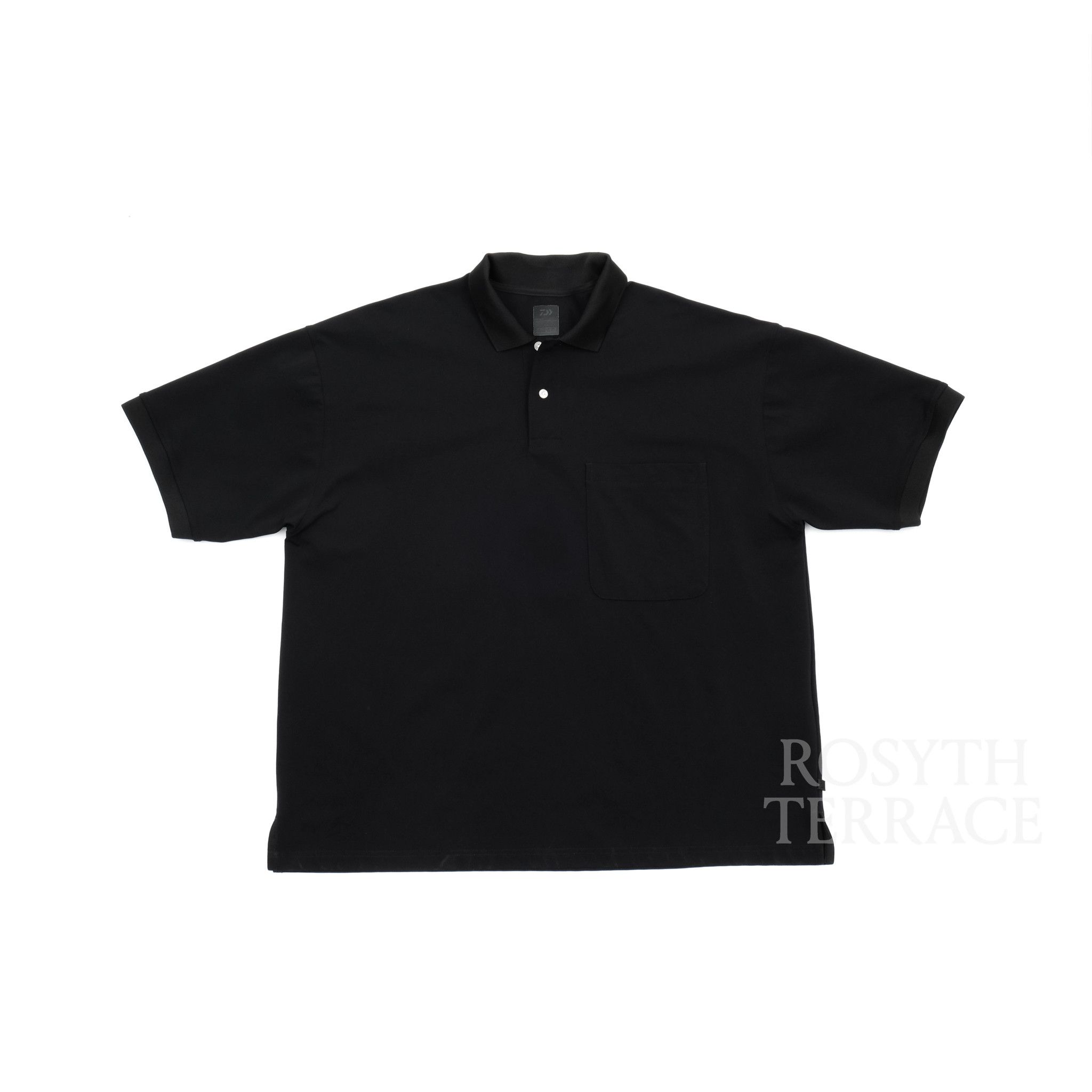 DAIWA PIER39 / TECH POLO SHIRT SS (BLACK) / SIZE L】