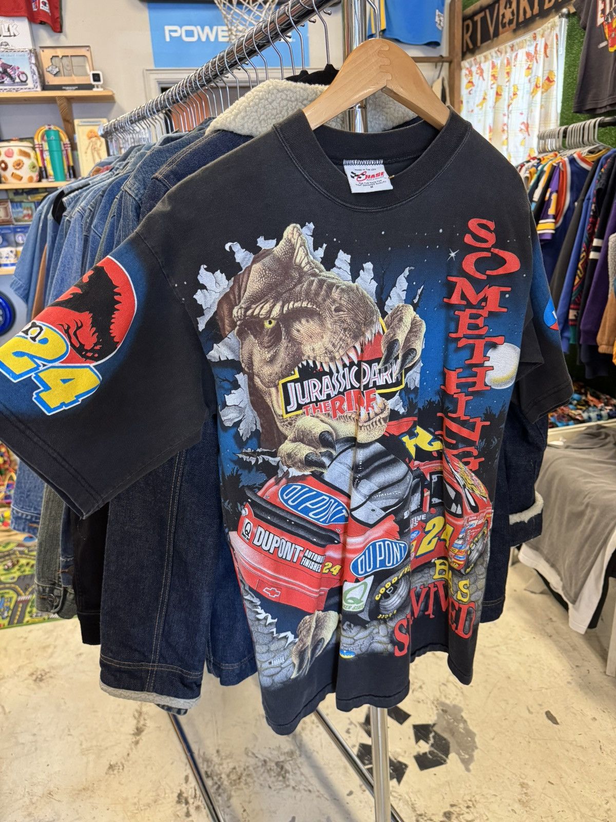 NASCAR Vintage NASCAR "Jurassic Park" AOP Size US M / EU 48-50 / 2 - 2 Thumbnail