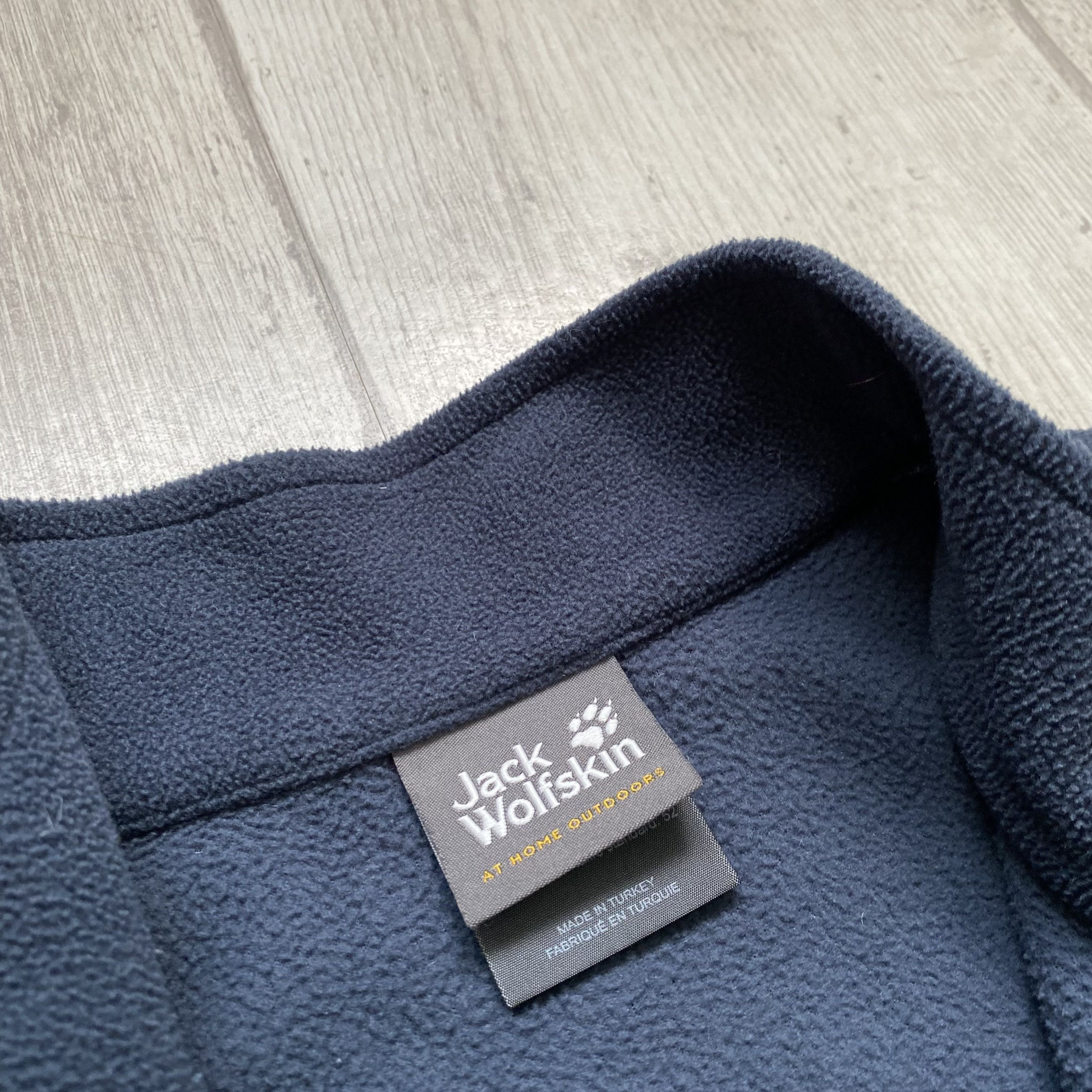 Jack Wolfskin 🐾 Gorpcore Jack Wolfskin Fleece Zip 1\3 Sweater outdoor Size US L / EU 52-54 / 3 - 7 Thumbnail