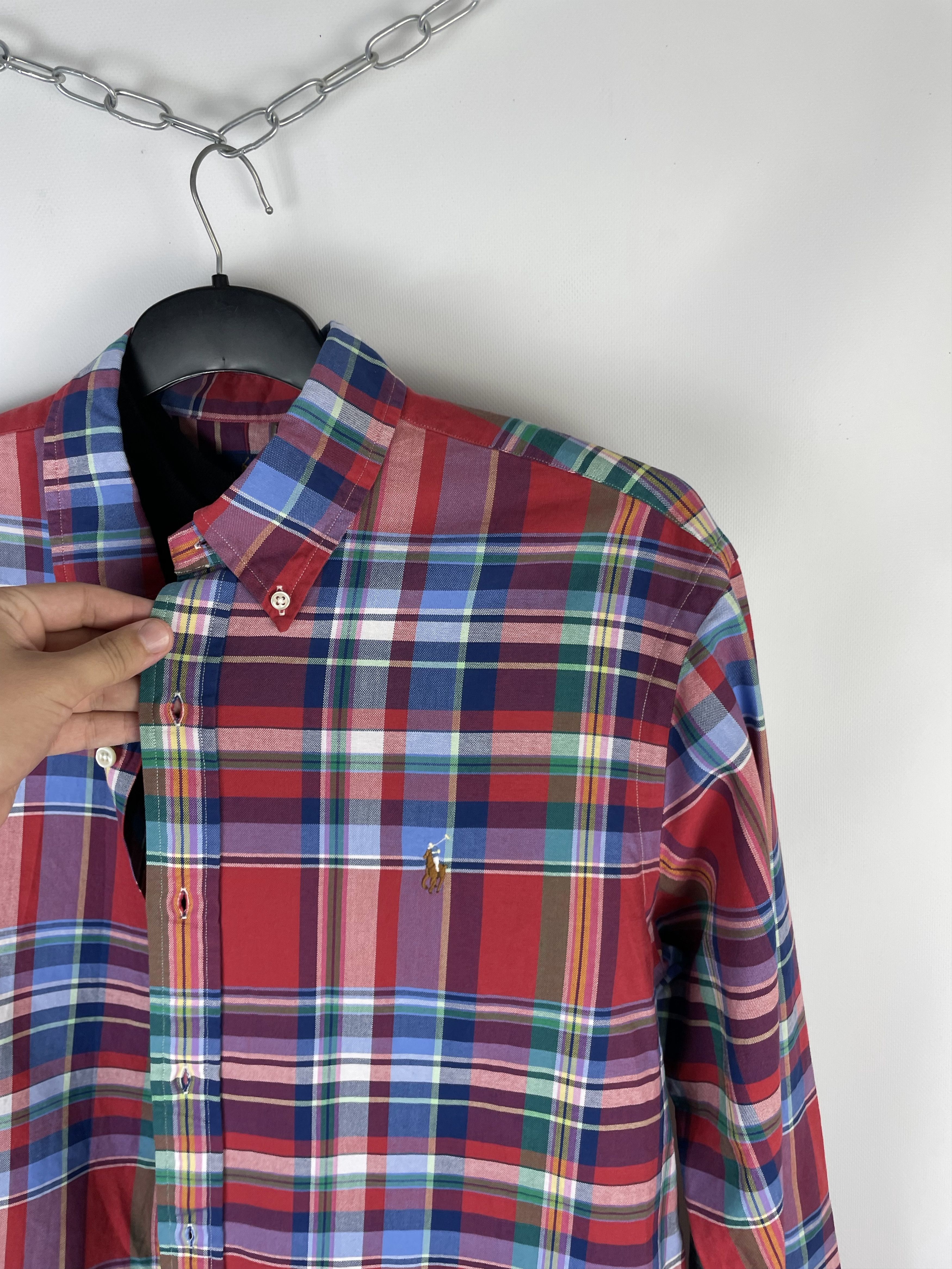 Flannel Flannel Polo Ralph Lauren Vintage Mens Shirt Size US XL / EU 56 / 4 - 5 Thumbnail