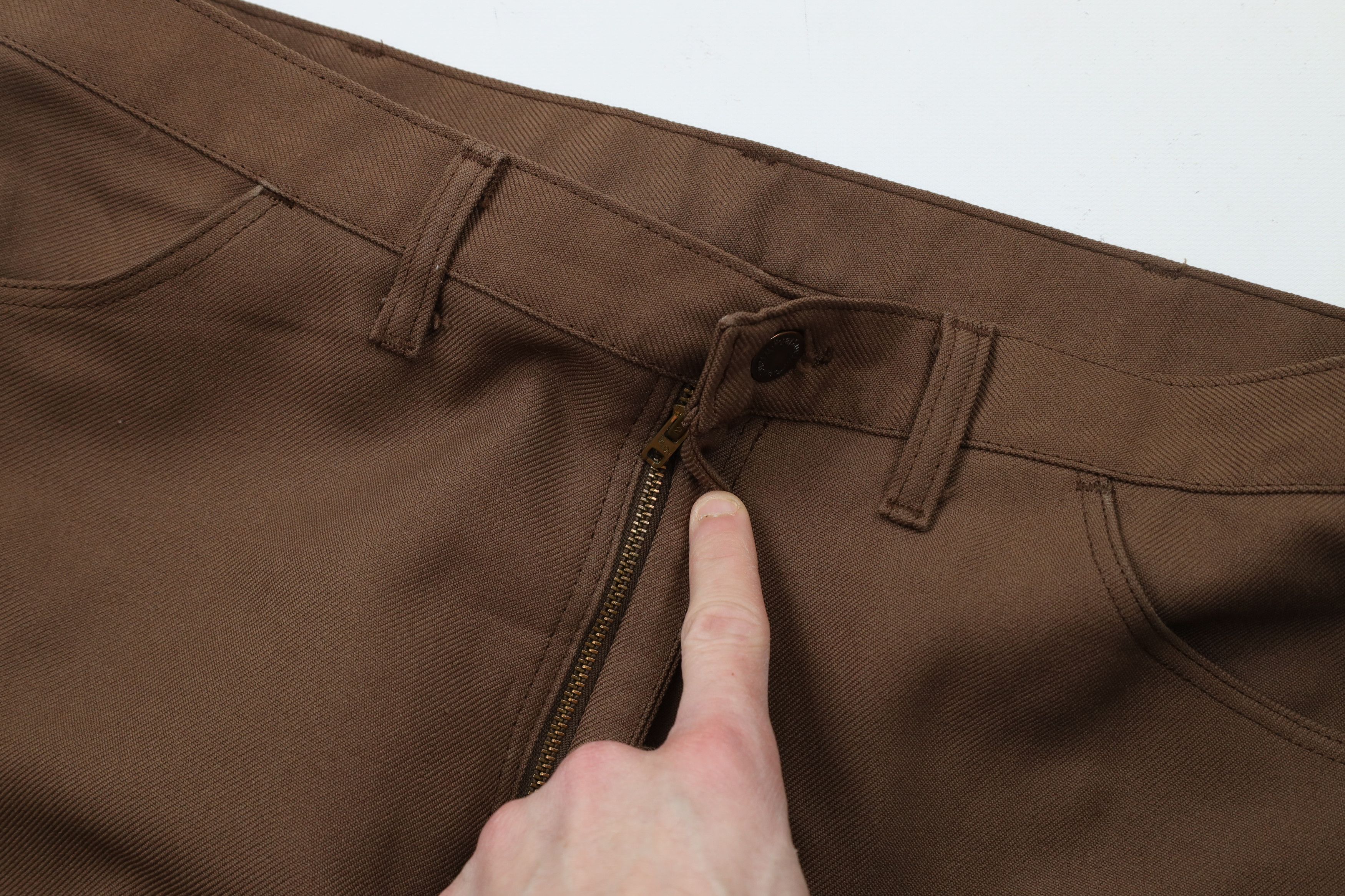 Vintage × Wrangler Vintage 70s Wrangler Knit Wide Leg Bell Bottoms Pants USA Size US 36 / EU 52 - 7 Thumbnail