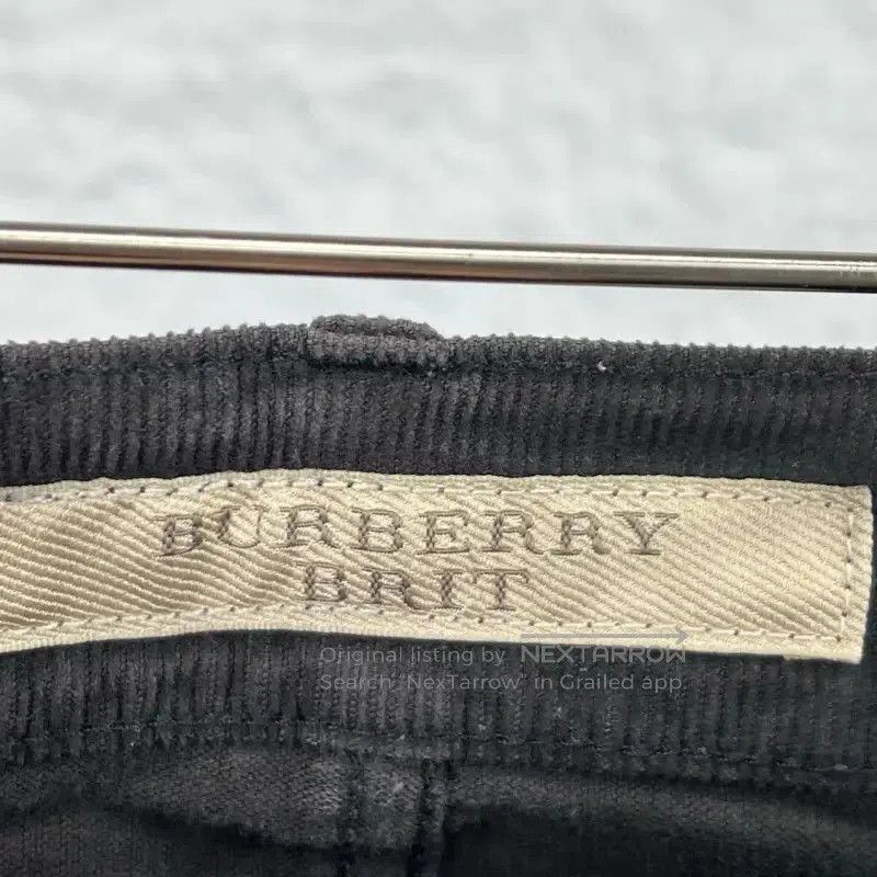 Burberry Burberry Black Cotton Casual Pants. Size US 32 / EU 48 - 3 Thumbnail