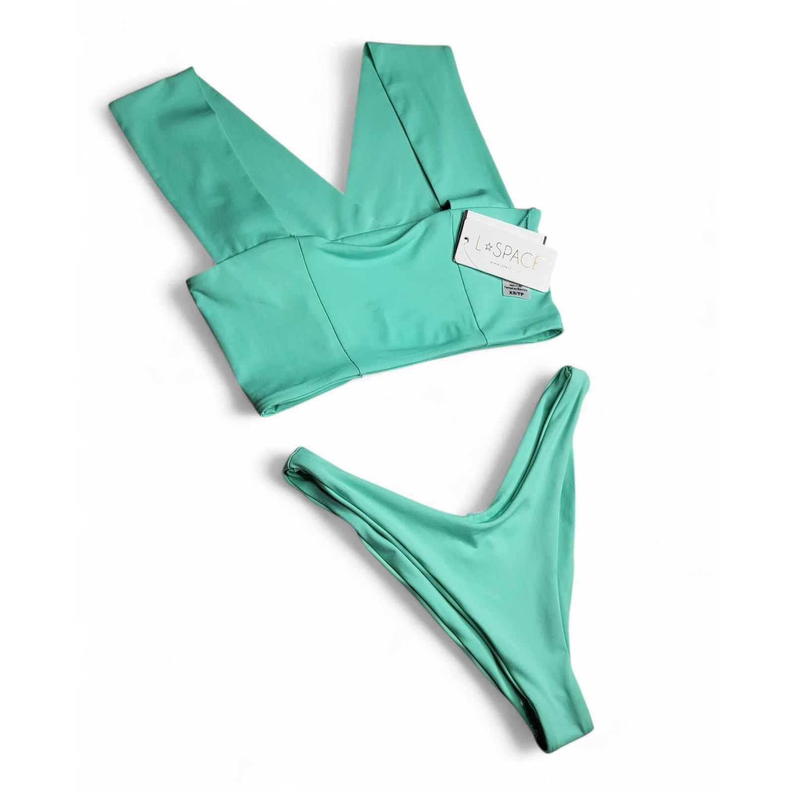 Other NWT L*SPACE Convertible Bikini SET Parker Top Cabana Bottom Size ONE SIZE - 3 Thumbnail