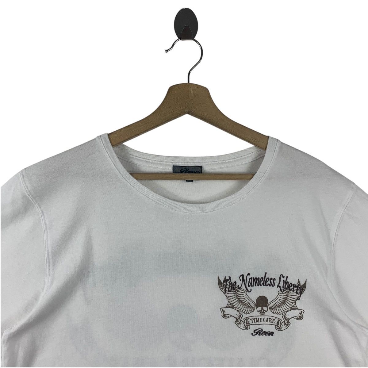 Japanese Brand × Roen ROEN Japanesebrand the nameless liberty spellout at back tee Size US XL / EU 56 / 4 - 3 Thumbnail