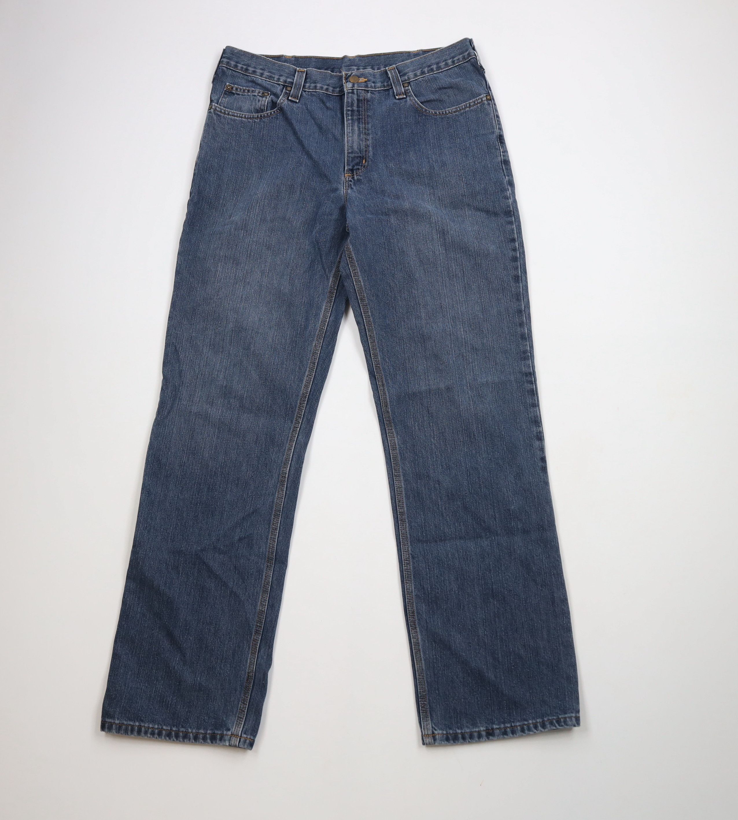 Carhartt × Vintage Vintage Y2K Carhartt Spell Relaxed Fit Stretch Denim Jeans Size US 34 / EU 50 - 1 Thumbnail