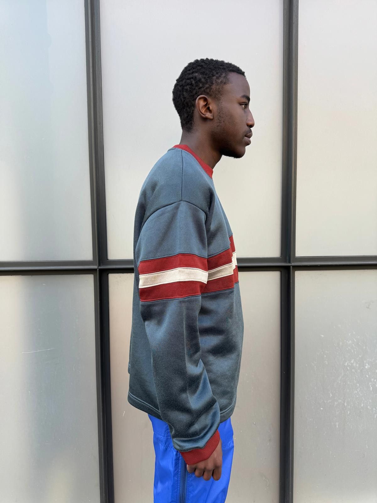 Designer Nike 24/7 365 Panelled Crewneck Size US XL / EU 56 / 4 - 9 Thumbnail
