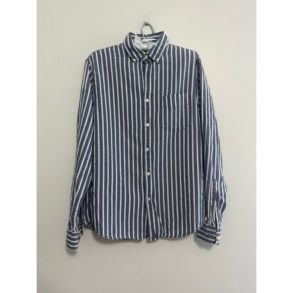 Banana Republic Banana Republic blue striped slim fit button down size S Size US S / EU 44-46 / 1 - 2 Thumbnail