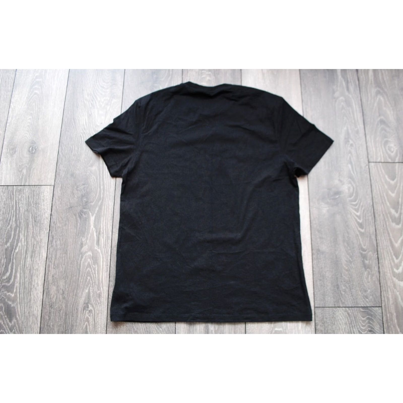 Allsaints AllSaints Men’s Black Gray Wolf Forest Print Crew T-Shirt Cotton Size Small Rare Size US S / EU 44-46 / 1 - 7 Thumbnail