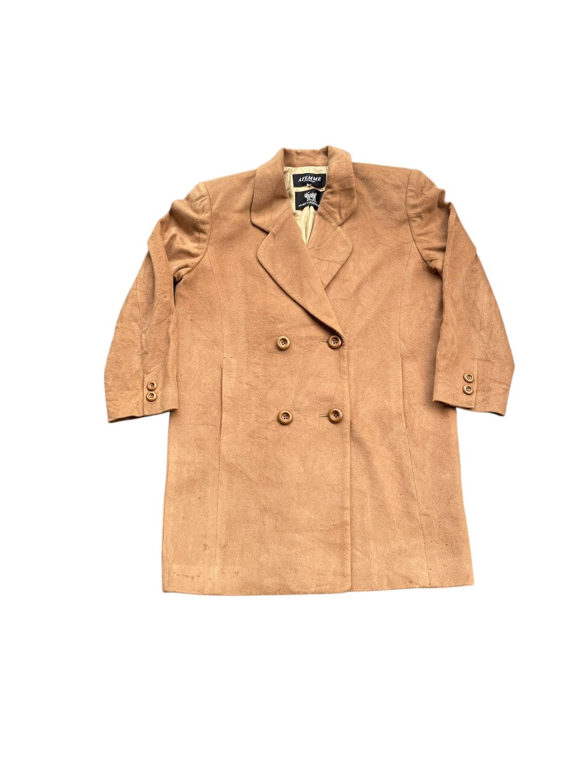 Atelier New Regime Afemme Atelier Francais Cashmere Coat Size US L / EU 52-54 / 3 - 1 Thumbnail
