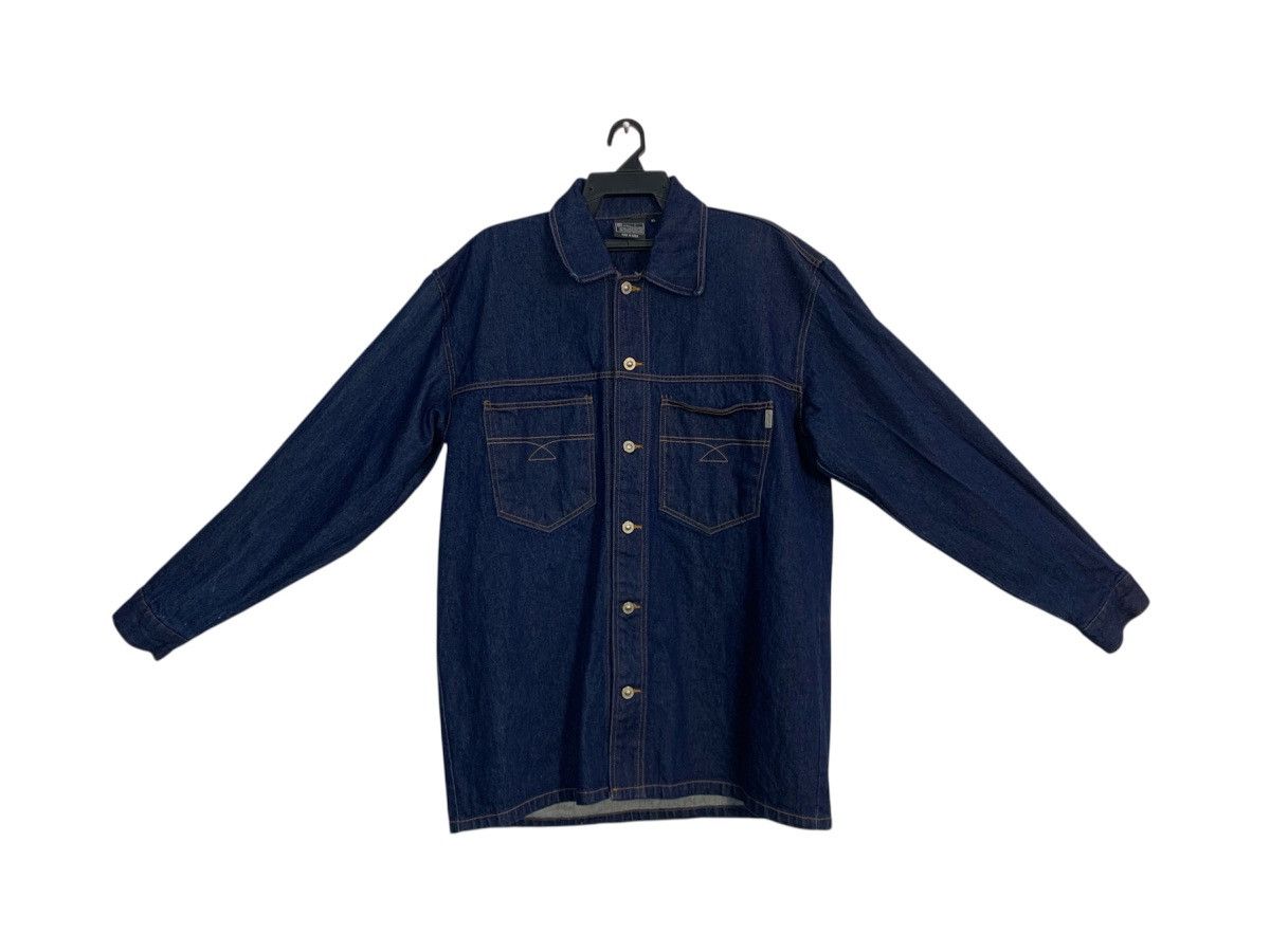 Karl Kani Vintage Karl Kani Surplus Button Down Denim Jacket Size US XL / EU 56 / 4 - 3 Thumbnail