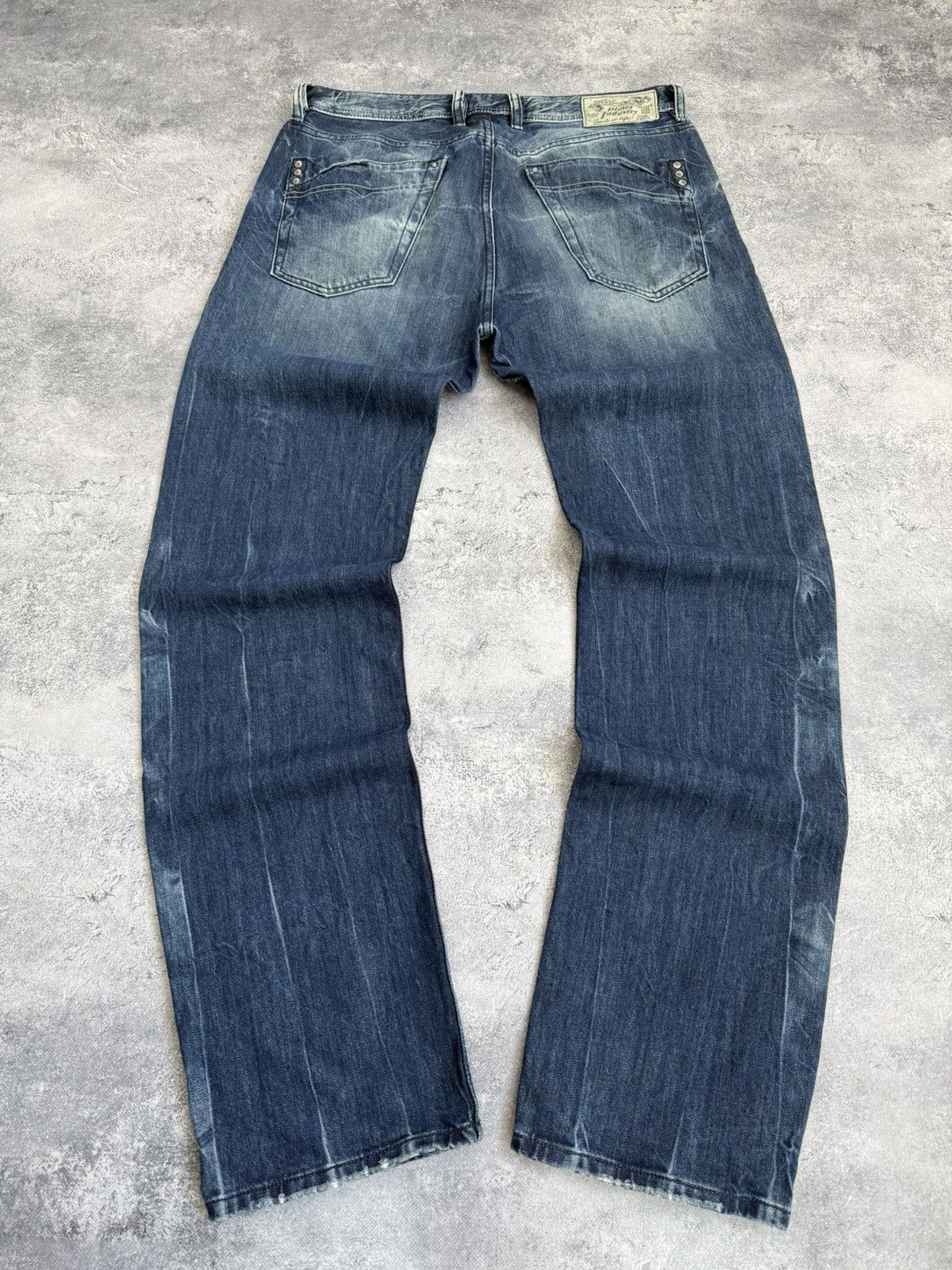 Diesel Vintage Diesel Denim Jeans Baggy Flared Bootcut Avant Garde Size US 33 - 2 Thumbnail