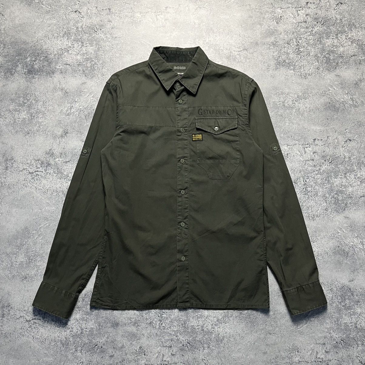 G-Star Vintage G-Star RAW Shirt Button Up Streetwear Y2K Designer Size US M / EU 48-50 / 2 - 1 Thumbnail