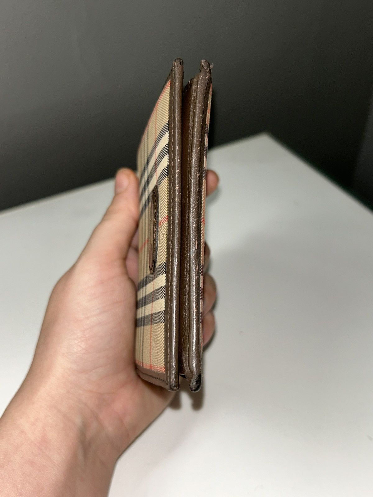 Burberry Vintage Burberry Nova Check Kiss Lock Compact Wallet Size ONE SIZE - 9 Thumbnail