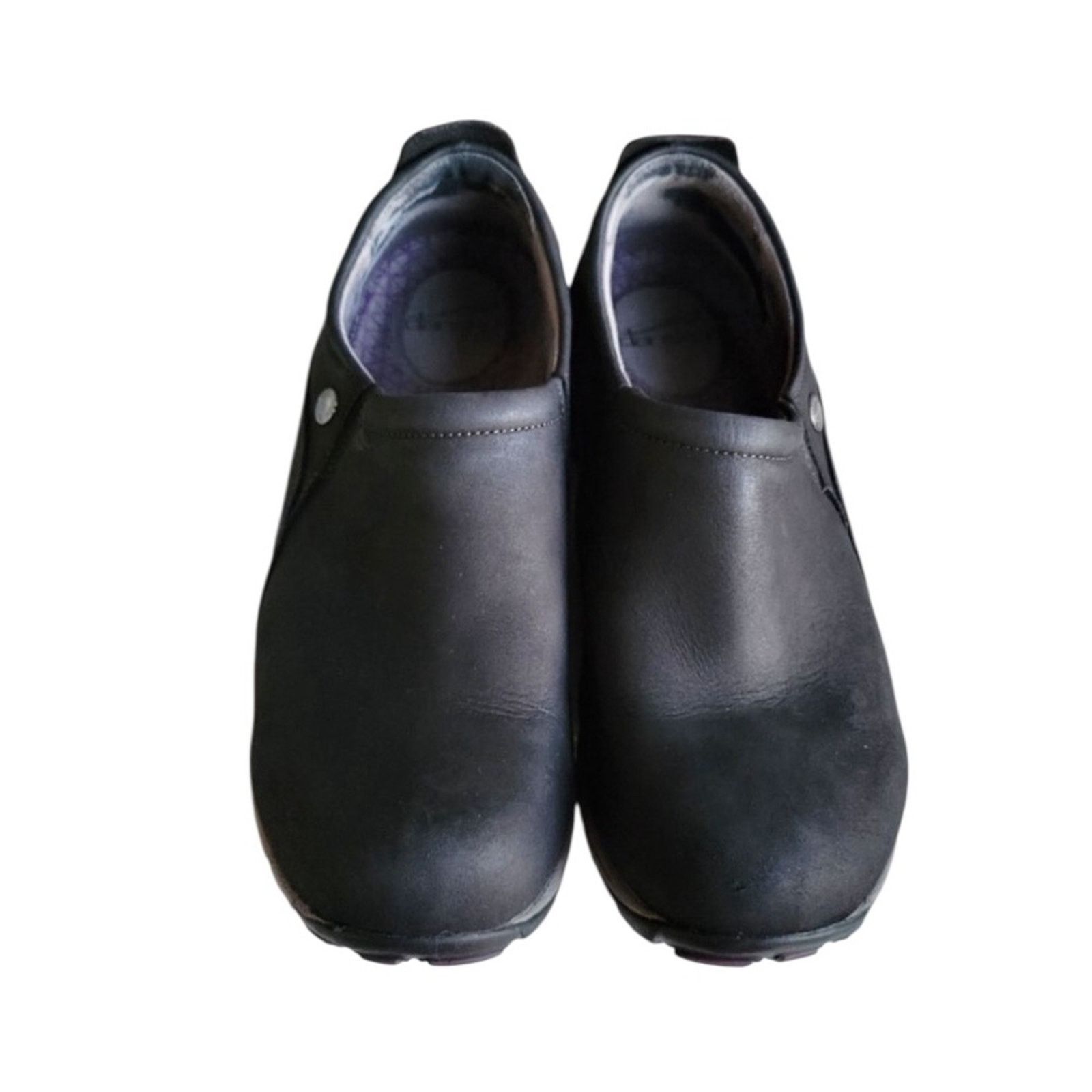 Dansko Dansko Patti Black Suede Leather Milled Nubuck Slip-on Shoes Size US 9 / IT 39 - 5 Thumbnail