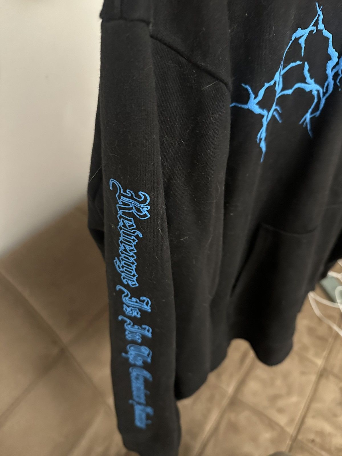 Revenge Revenge × XXXtentacion Kill hoodie in black, size L. Size US L / EU 52-54 / 3 - 2 Thumbnail