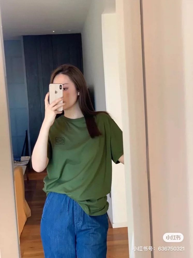 Loewe loewe Dark green logo printShort sleeves 2506-Nextarrow Size US M / EU 48-50 / 2 - 6 Thumbnail